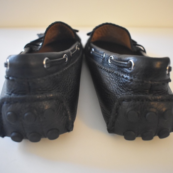 COACH Women's Black Leather Nadia Moccasin Q1872 8.5 EUC - Picture 5 of 7